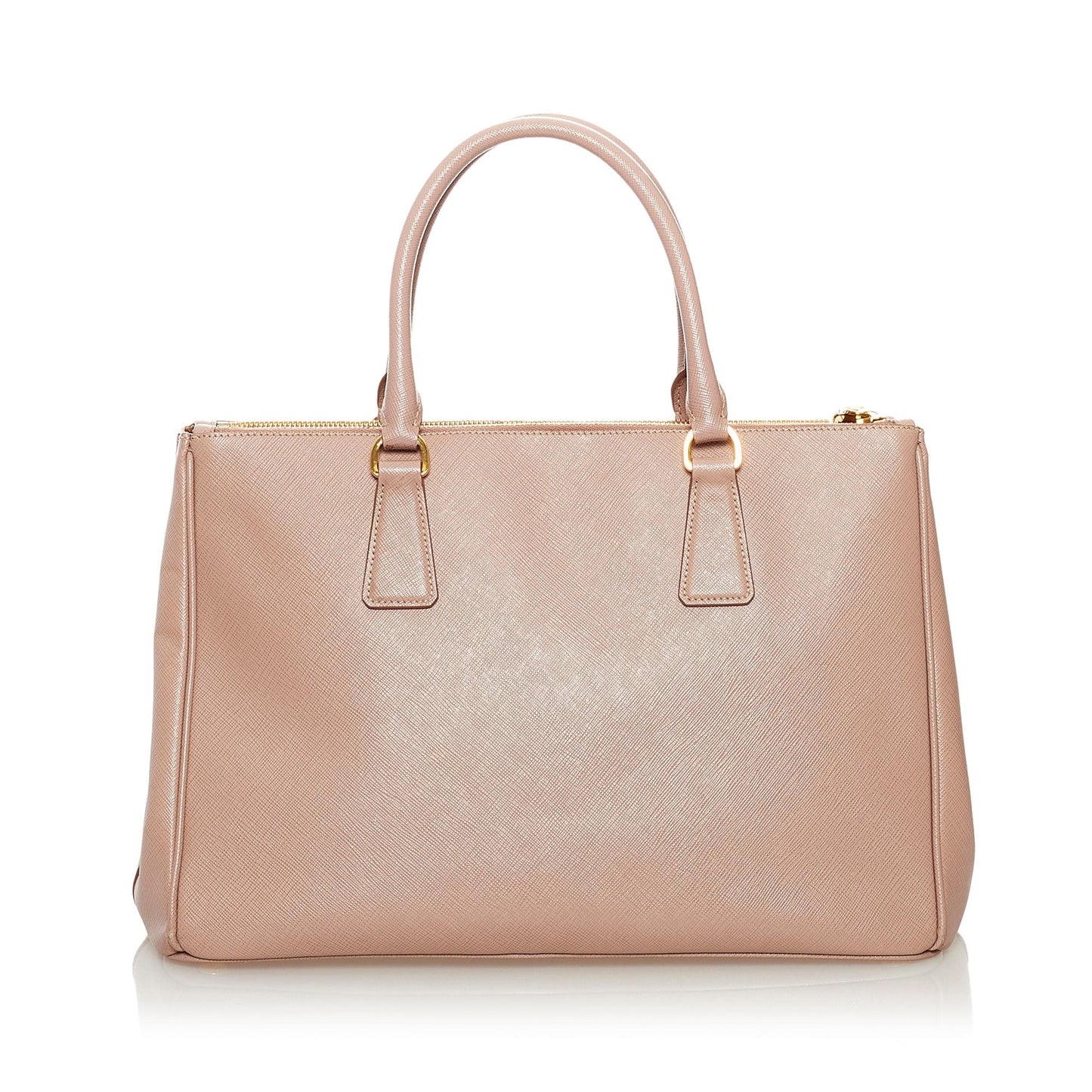 Prada Saffiano Galleria Double Zip Satchel - Rovelle Bags