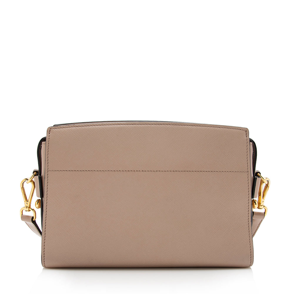 Prada Saffiano Leather Camera Shoulder Bag - Rovelle Bags