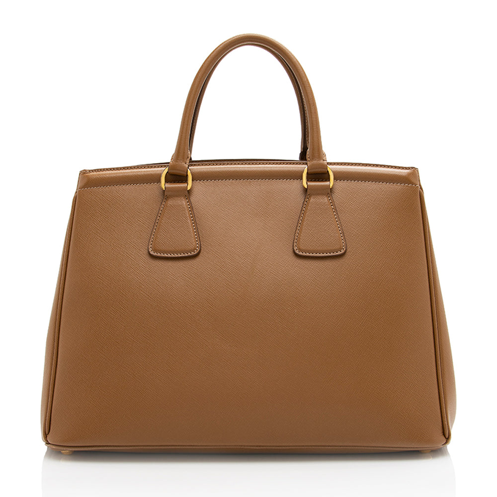 Prada Saffiano Leather Parabole Tote Style 2 - Rovelle Bags