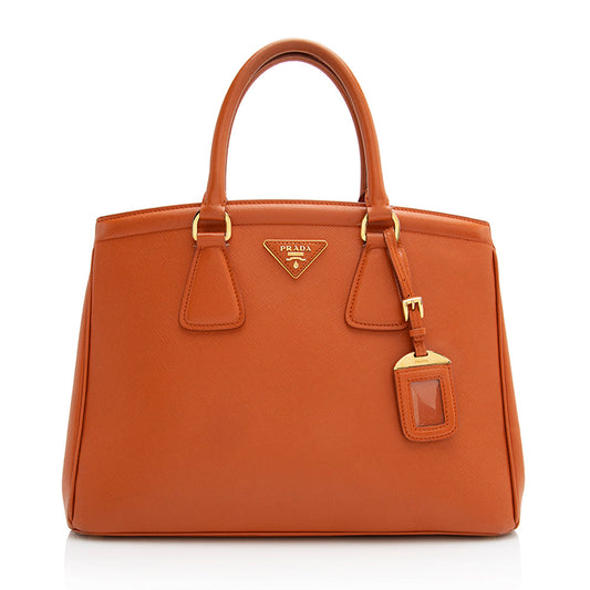 Prada Saffiano Leather Parabole Tote - Rovelle Bags