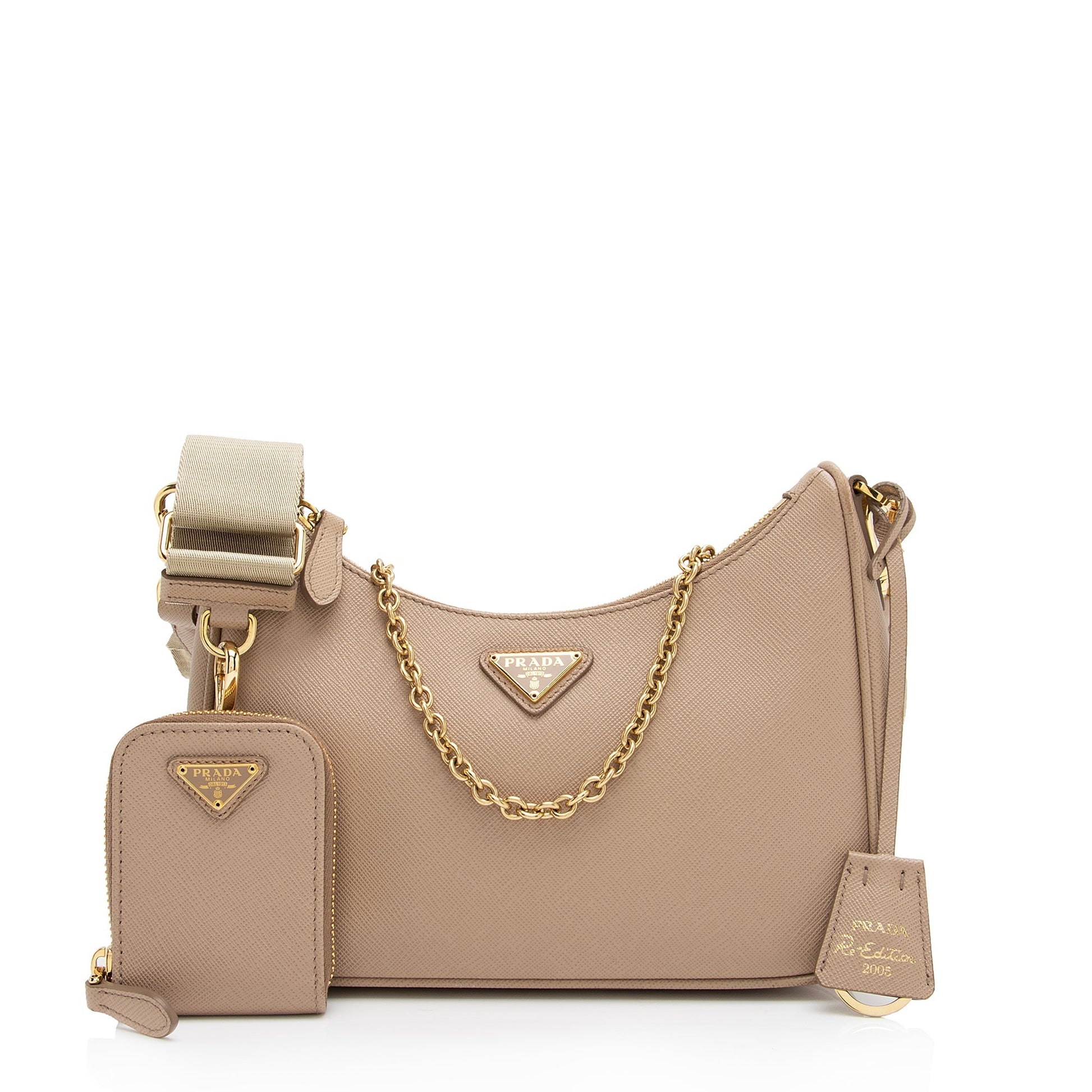 Prada Saffiano Leather Re-Edition 2005 Crossbody Bag - Rovelle Bags