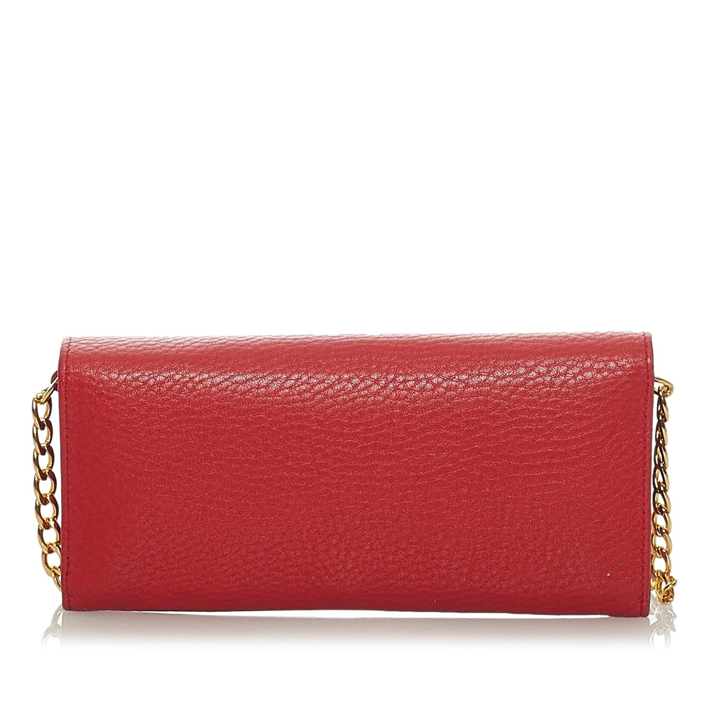 Prada Saffiano Leather Wallet on Chain Handbag - Rovelle Bags