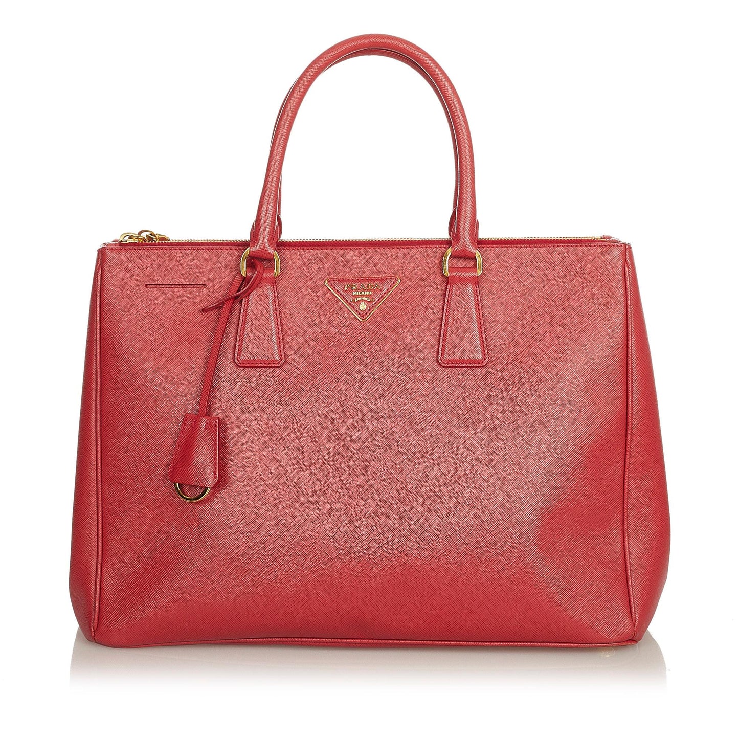 Prada Saffiano Lux Double Zip Galleria Handbag Style 2 - Rovelle Bags