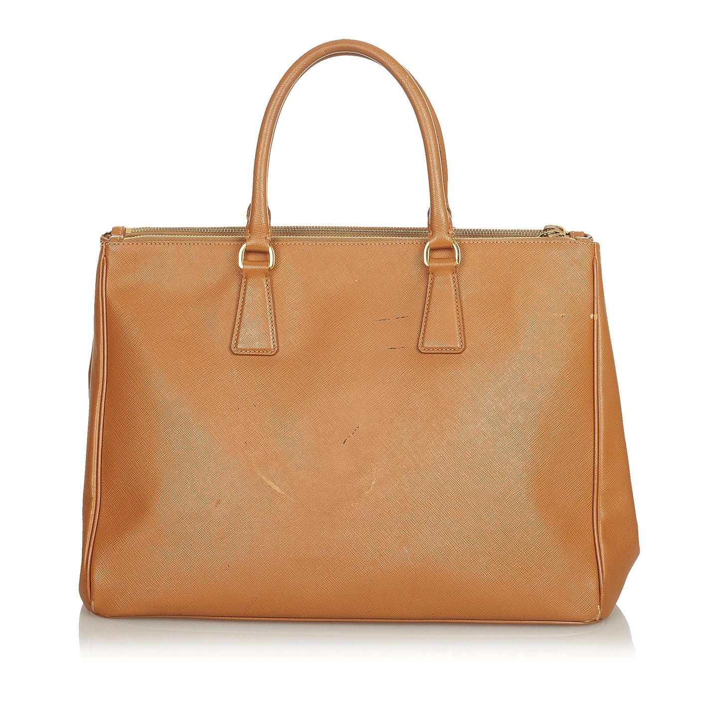 Prada Saffiano Lux Double Zip Galleria Handbag - Rovelle Bags