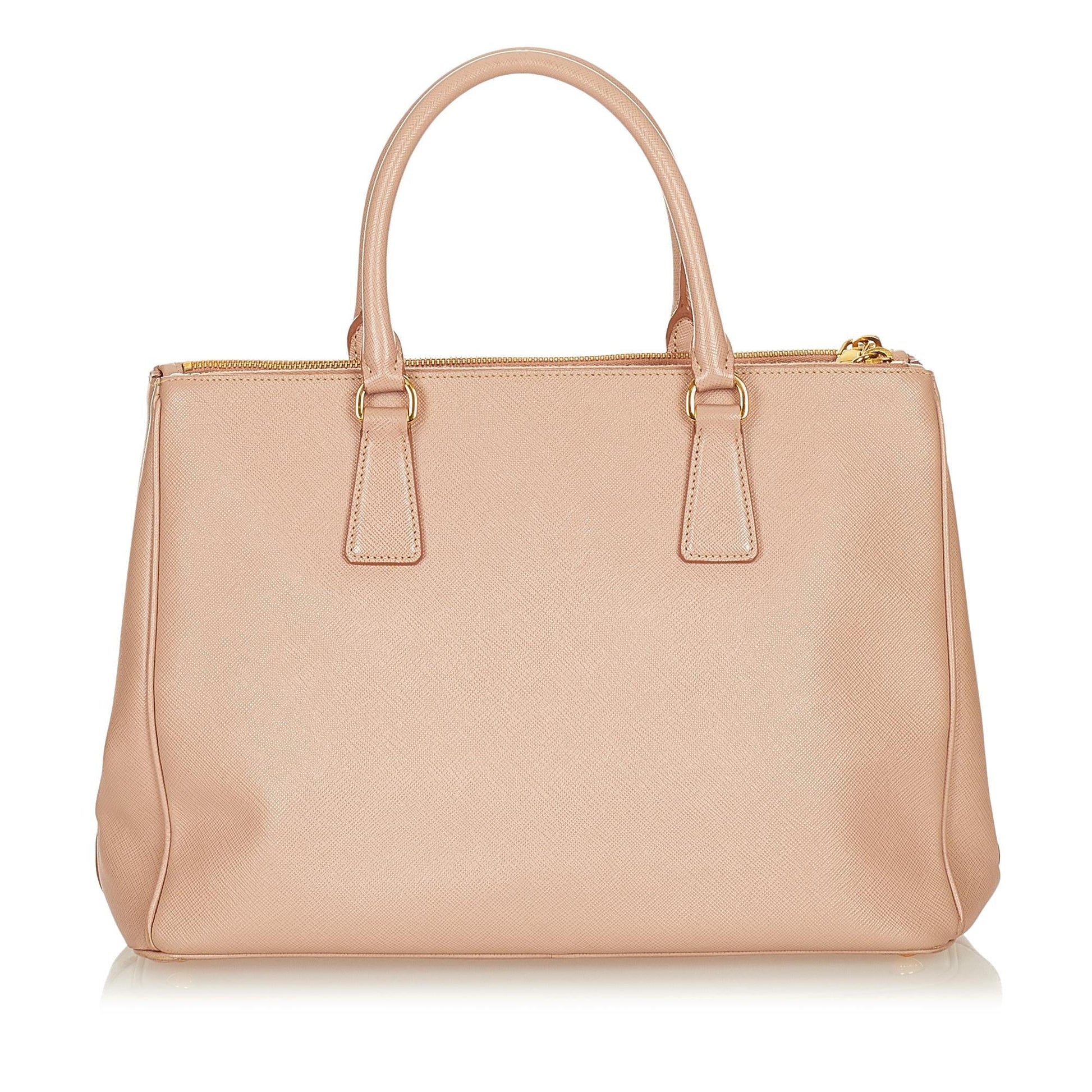 Prada Saffiano Lux Galleria Double Zip Satchel Style 7 - Rovelle Bags