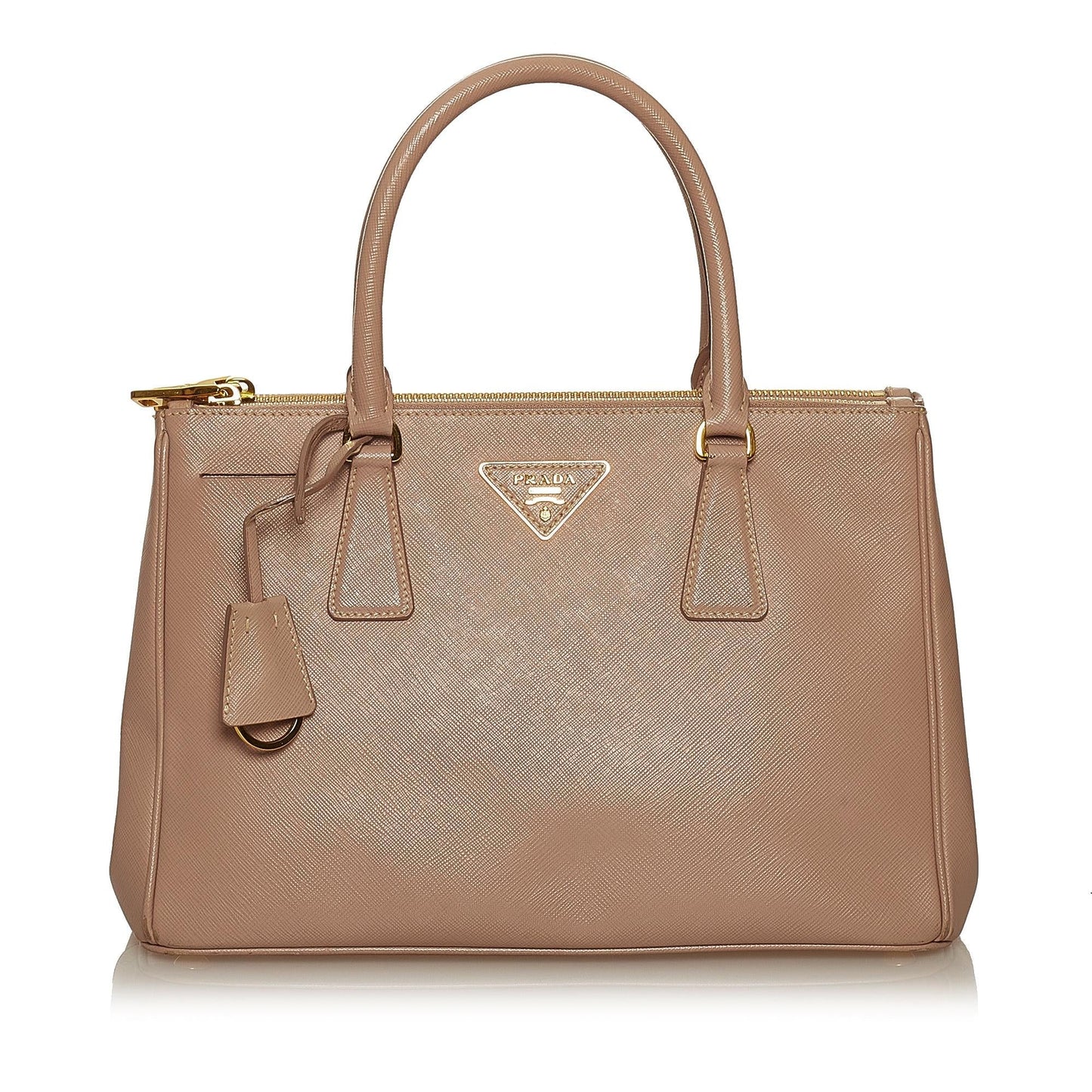 Prada Saffiano Lux Galleria Double Zip Satchel Style 5 - Rovelle Bags