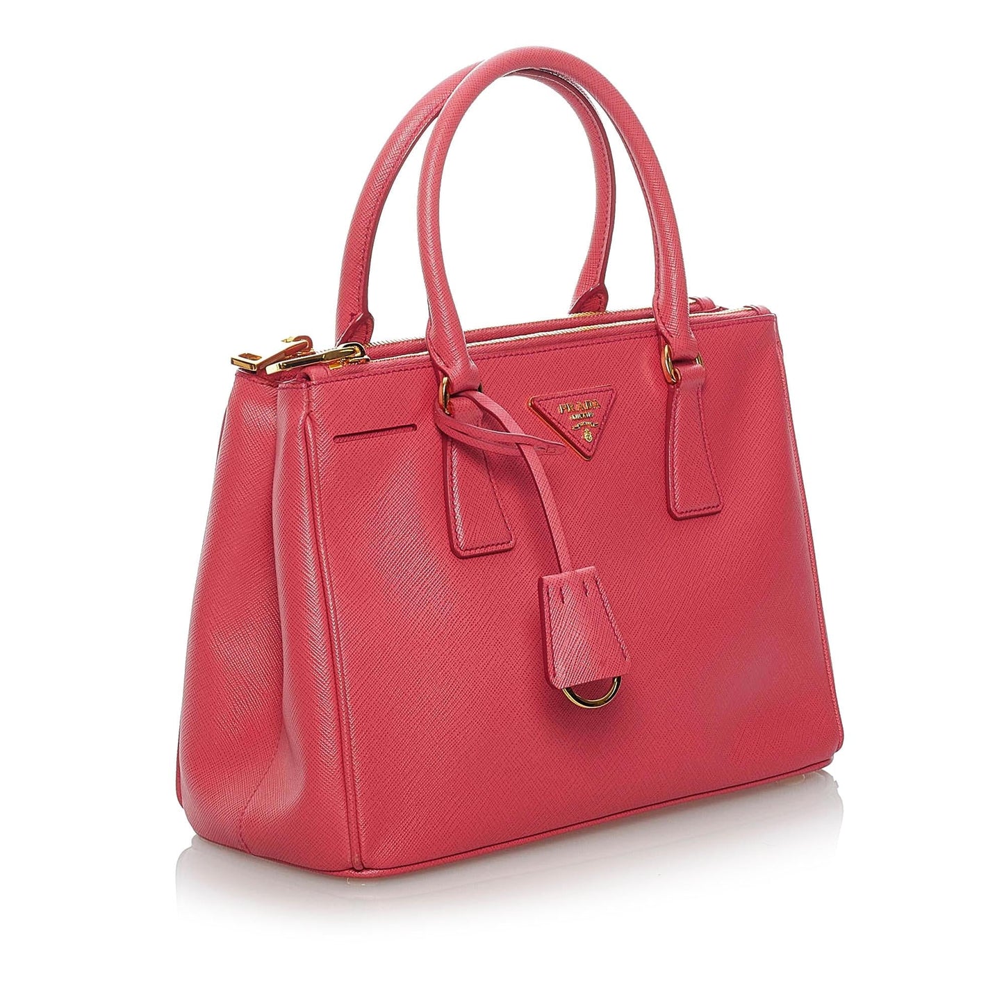 Prada Saffiano Lux Galleria Double Zip Satchel Style 4 - Rovelle Bags