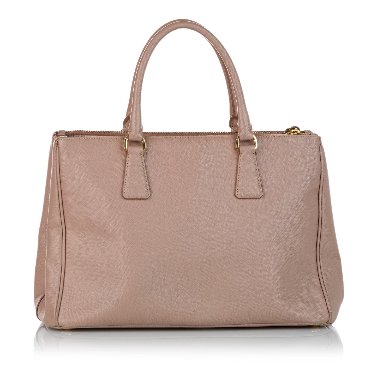 Prada Saffiano Lux Galleria Double Zip Satchel Style 3 - Rovelle Bags