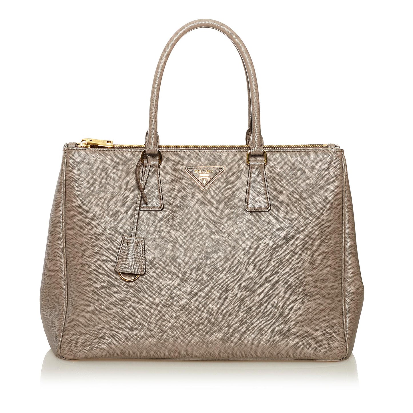 Prada Saffiano Lux Galleria Double Zip Tote Bag - Rovelle Bags