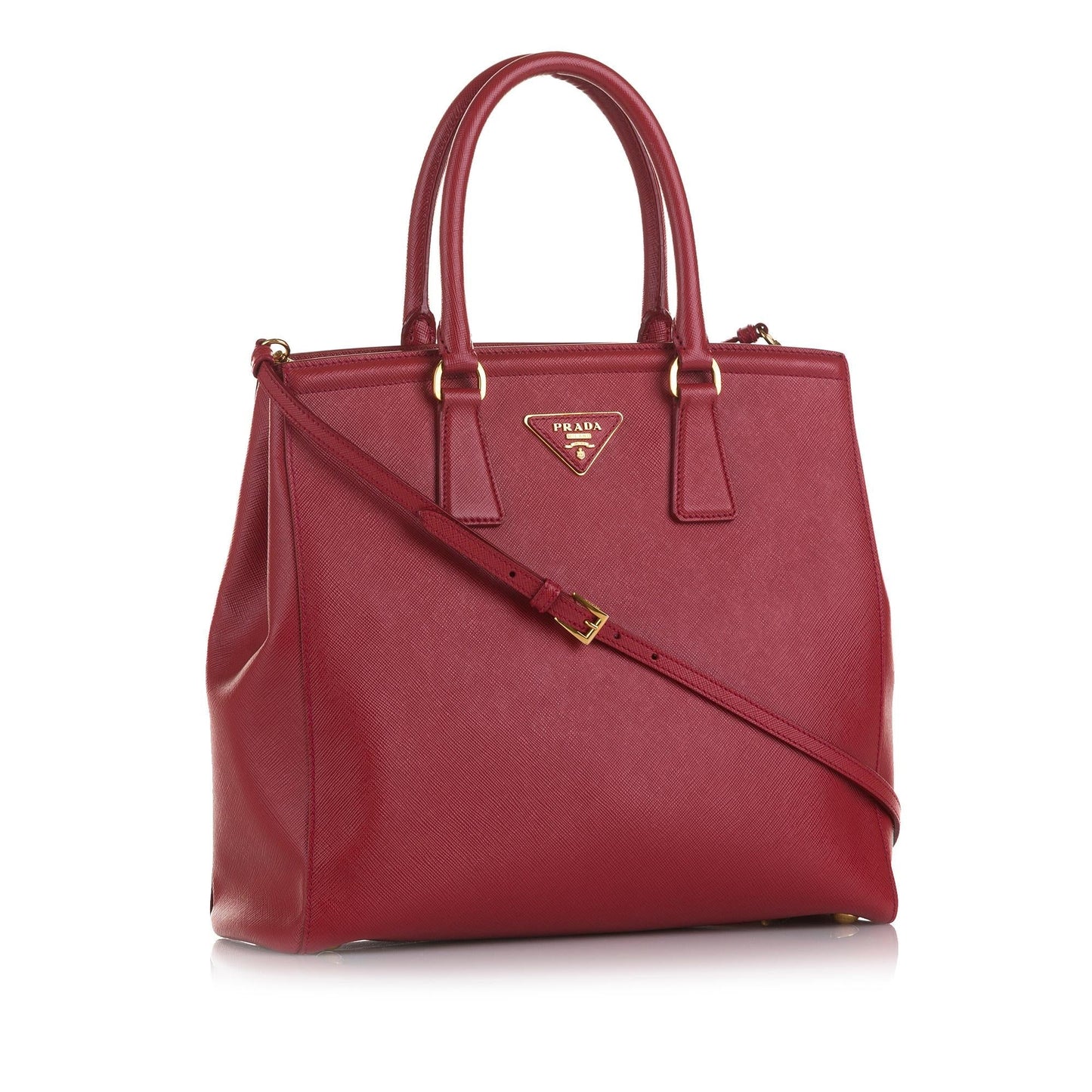 Prada Saffiano Lux Parabole Satchel - Rovelle Bags