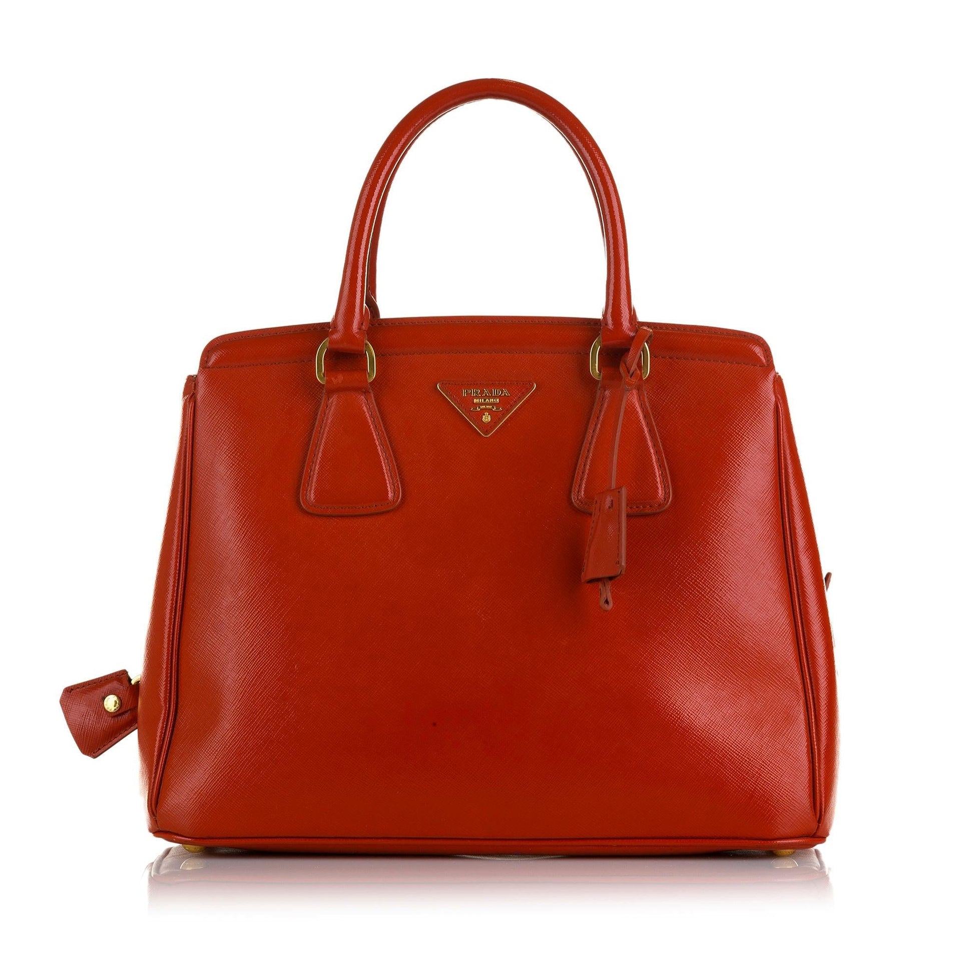 Prada Saffiano Lux Parabole Handbag - Rovelle Bags