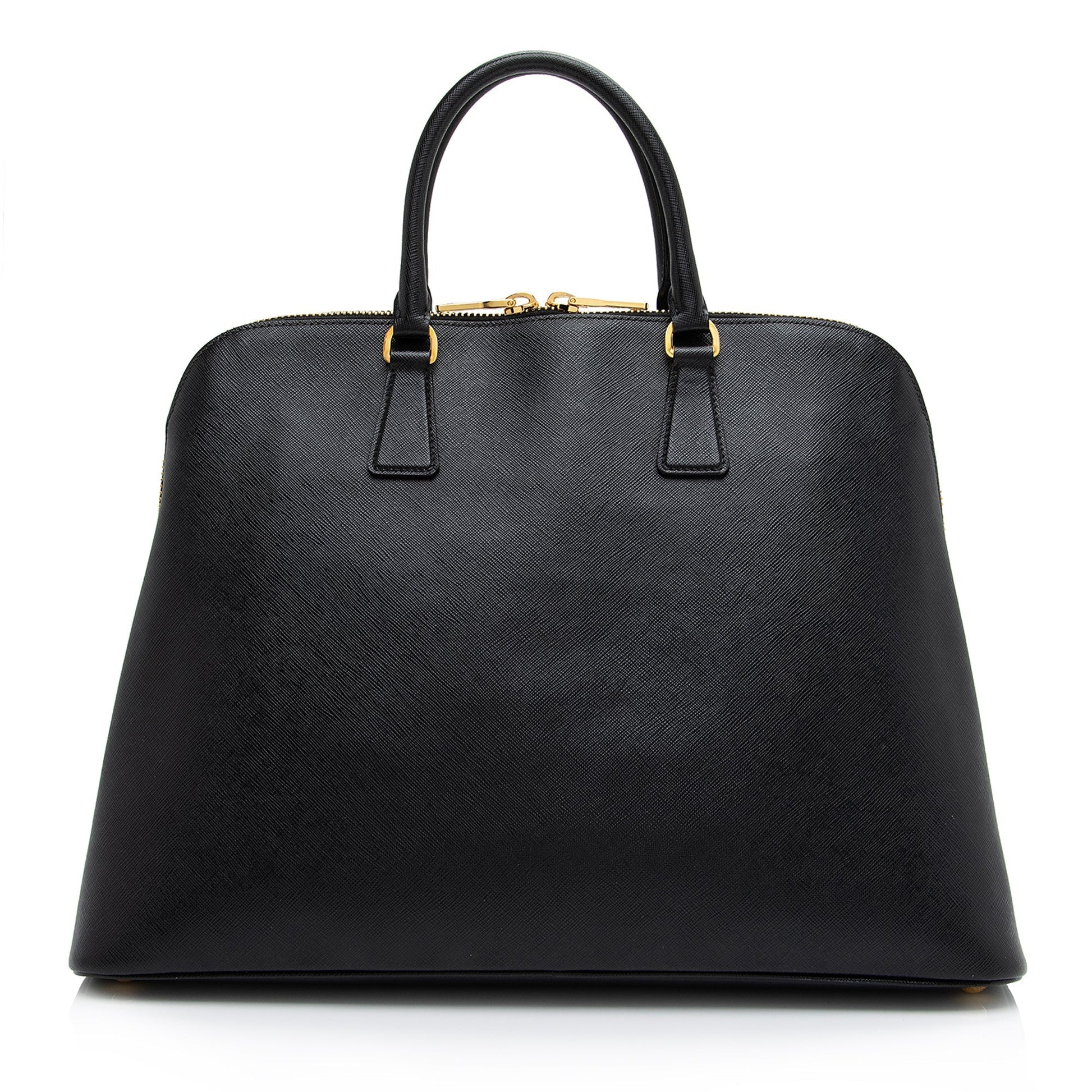 Prada Saffiano Lux Promenade Large Satchel - Rovelle Bags
