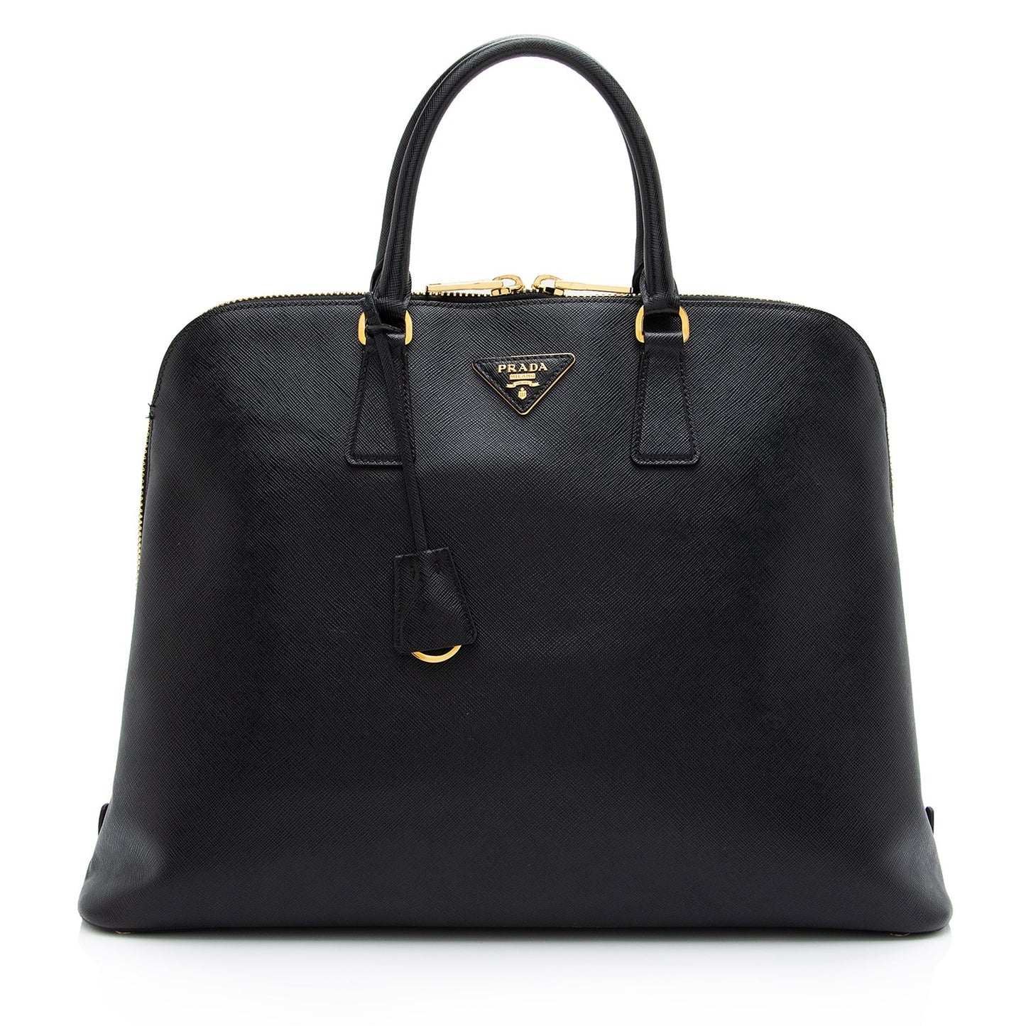 Prada Saffiano Lux Promenade Large Satchel - Rovelle Bags