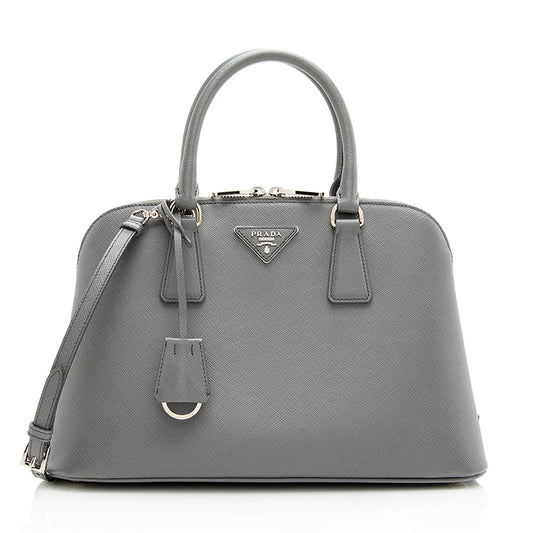 Prada Saffiano Lux Promenade Satchel - Rovelle Bags