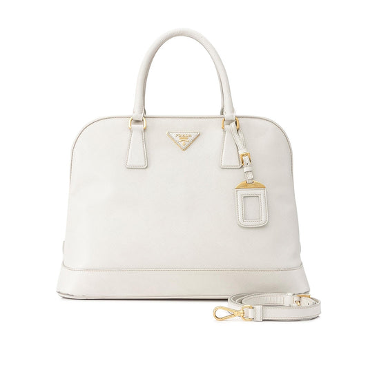 Prada Saffiano Lux Satchel Style 2 - Rovelle Bags
