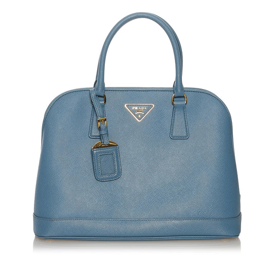 Prada Saffiano Lux Satchel - Rovelle Bags