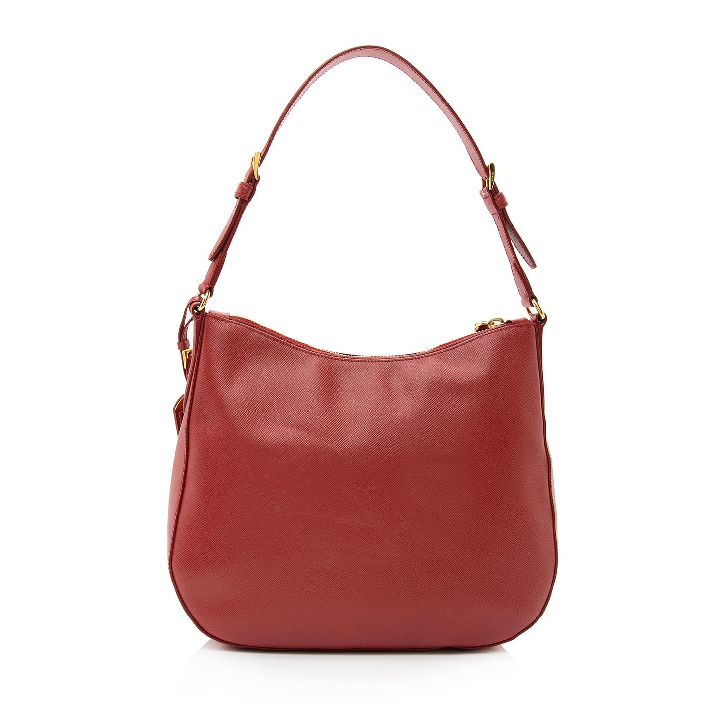 Prada Saffiano Lux Zip Medium Hobo Hobo Bag - Rovelle Bags