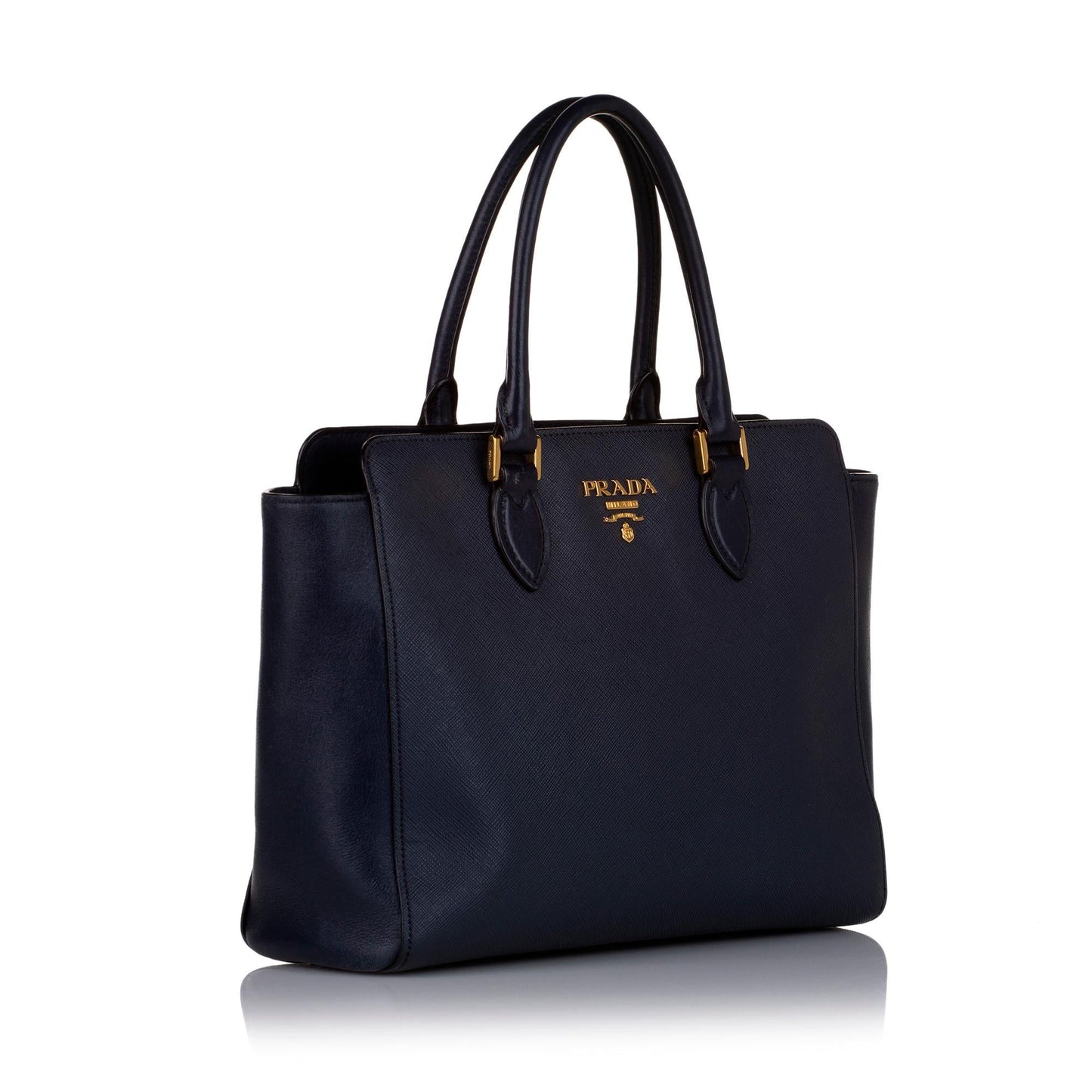 Prada Saffiano Lux & City Calf Zip Tote - Rovelle Bags