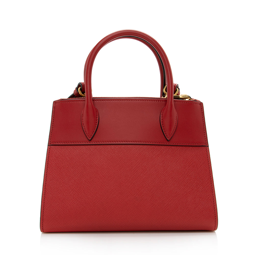 Prada Saffiano Paradigme Mini Tote - Rovelle Bags
