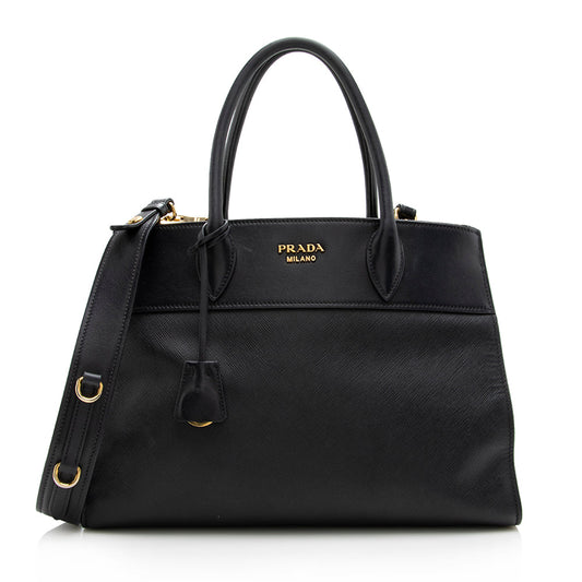 Prada Saffiano Paradigme Tote - Rovelle Bags