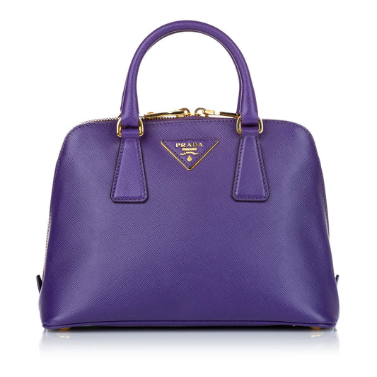 Prada Saffiano Promenade Satchel - Rovelle Bags