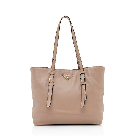 Prada Saffiano Soft Leather Tote - Rovelle Bags