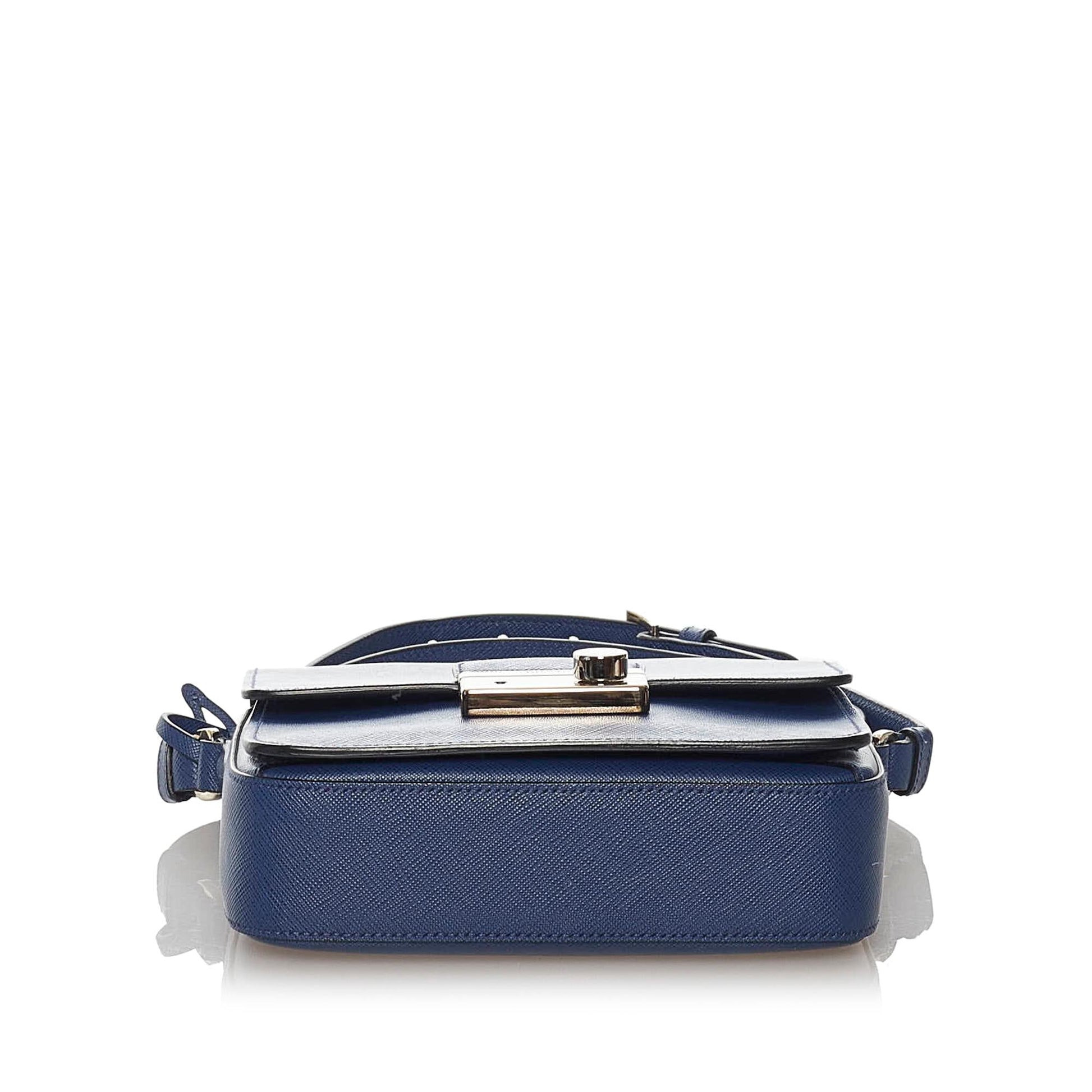 Prada Saffiano Sound Satchel Style 2 - Rovelle Bags
