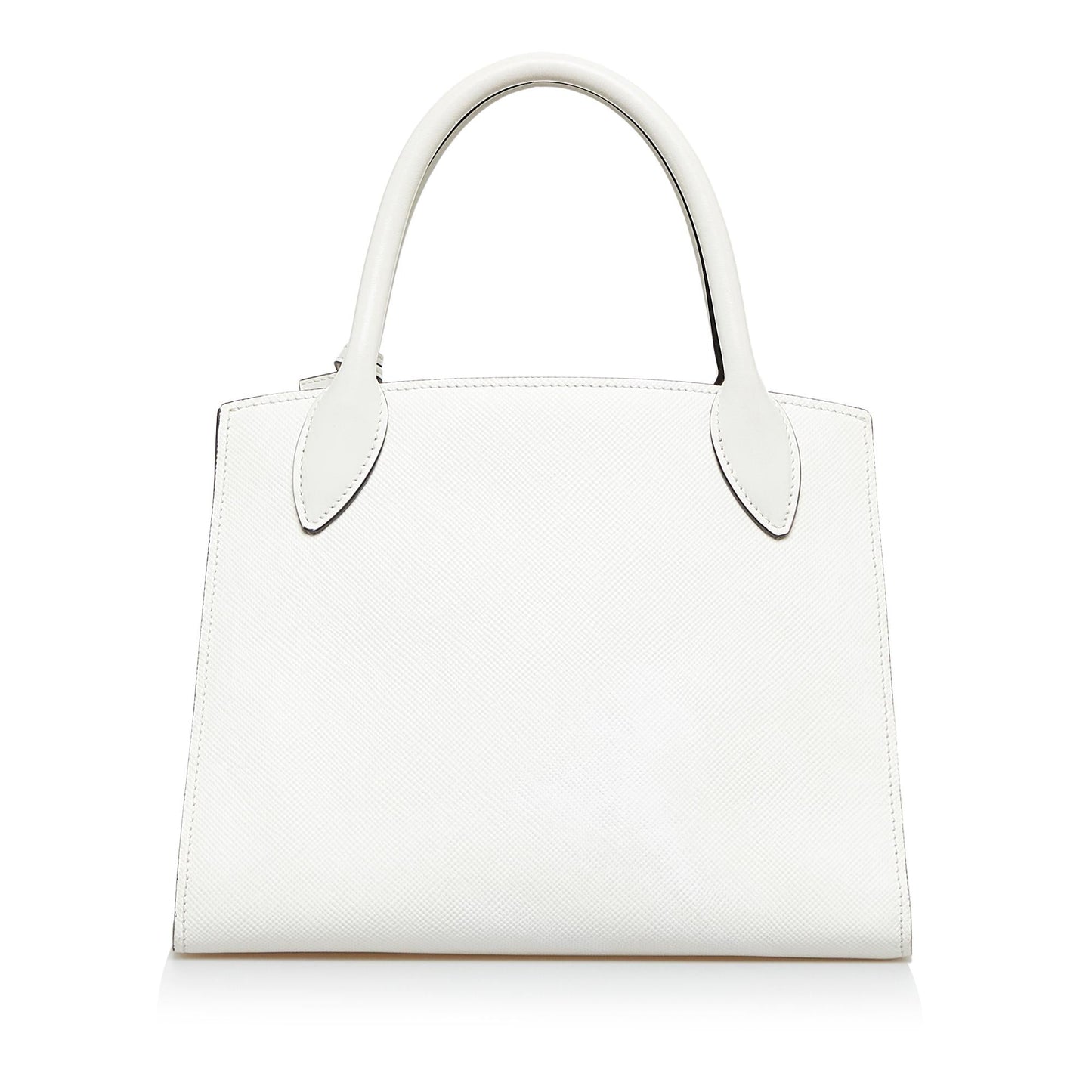 Prada Small Saffiano Monochrome Satchel - Rovelle Bags