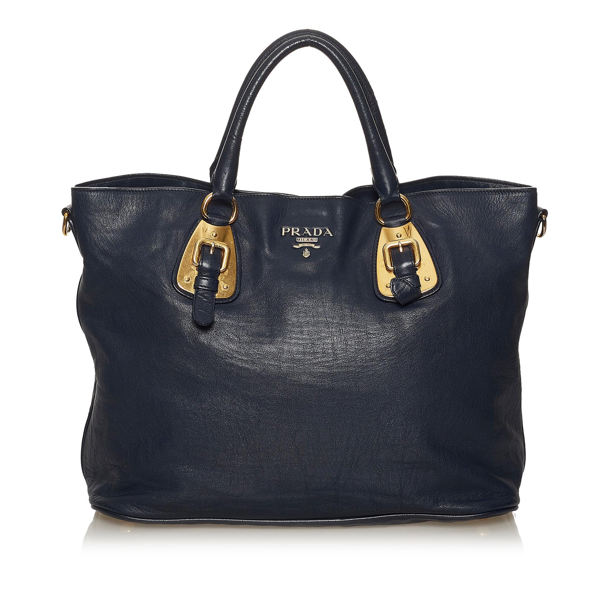 Prada Soft Calf Leather Satchel Style 3 - Rovelle Bags