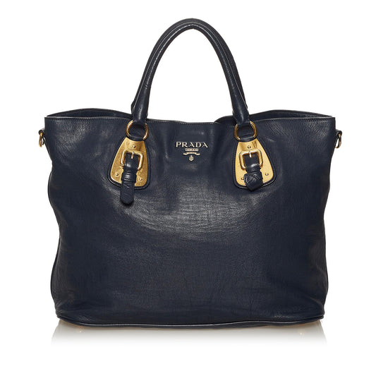 Prada Soft Calf Leather Satchel Style 3 - Rovelle Bags