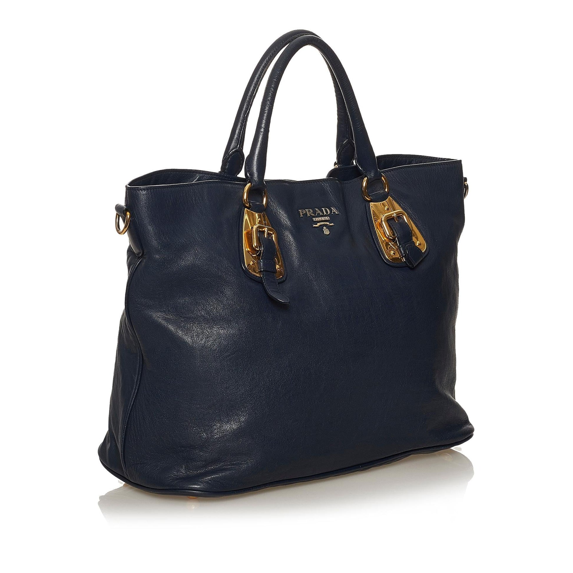 Prada Soft Calf Leather Satchel Style 3 - Rovelle Bags