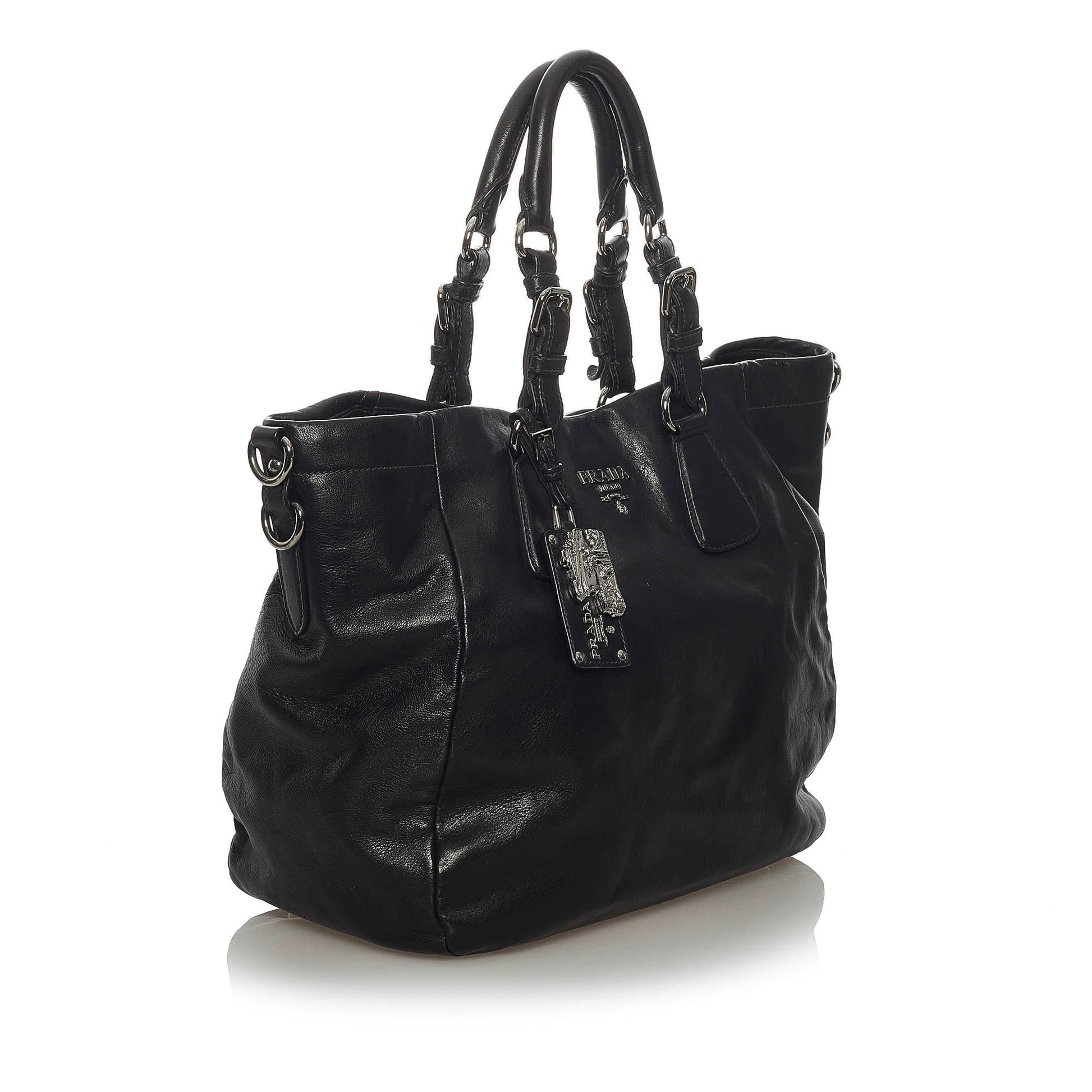 Prada Soft Calf Leather Satchel Style 4 - Rovelle Bags