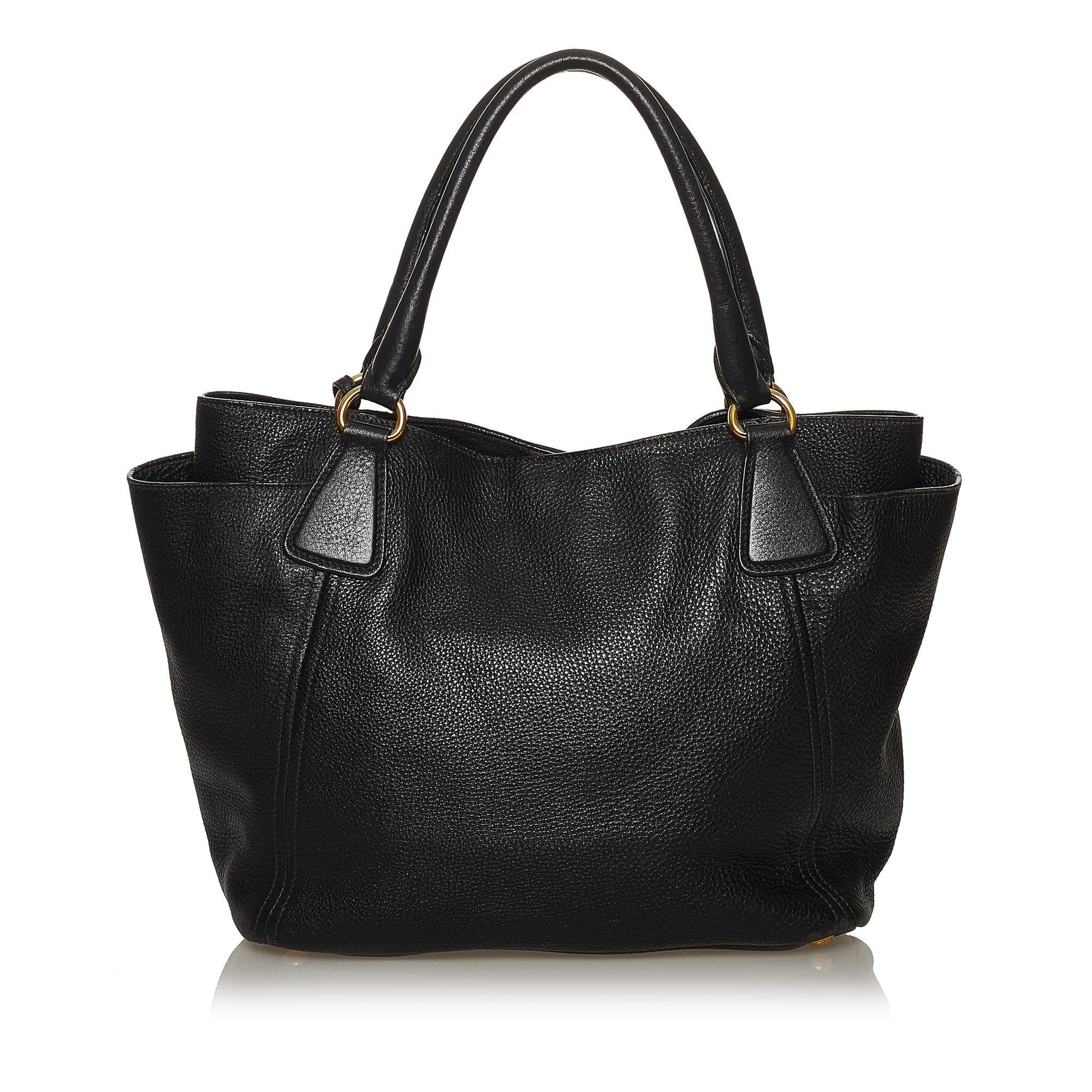 Prada Soft Calf Leather Satchel Style 2 - Rovelle Bags