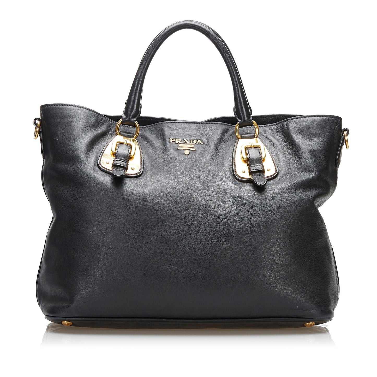 Prada Soft Calf Shopping Tote - Rovelle Bags
