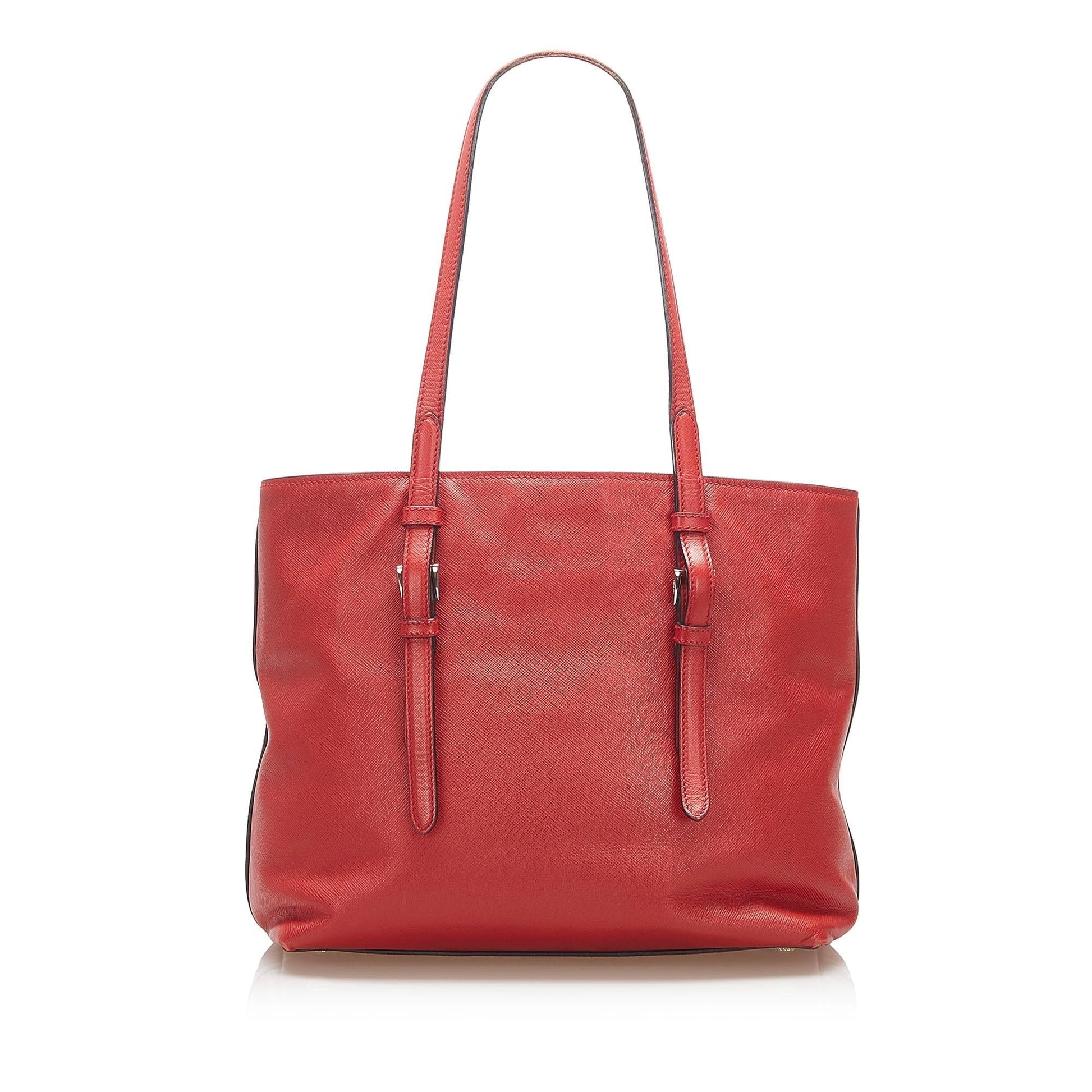 Prada Soft Saffiano Leather Tote Bag Style 2 - Rovelle Bags
