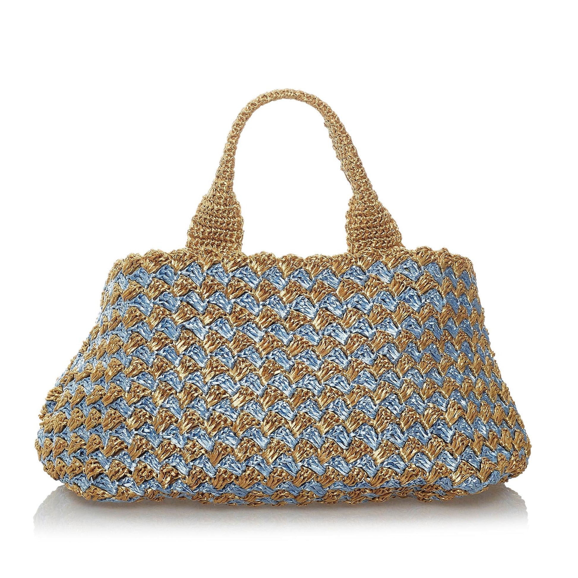 Prada Straw Handbag - Rovelle Bags