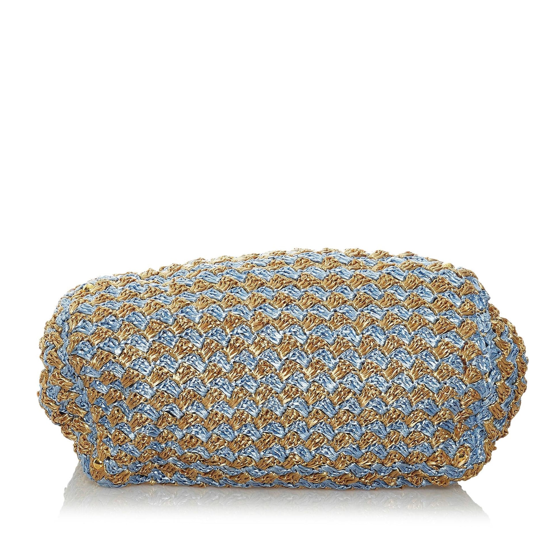 Prada Straw Handbag - Rovelle Bags