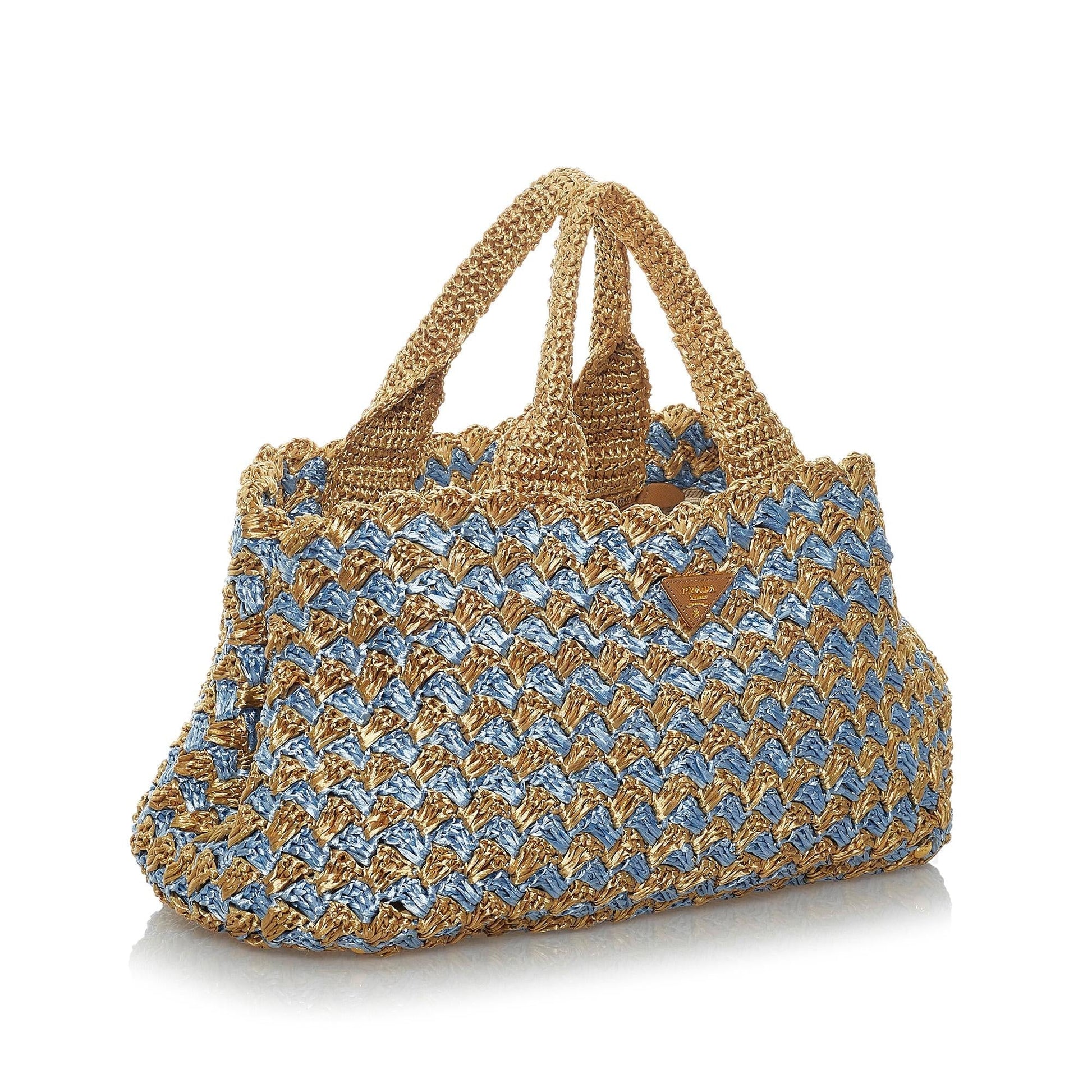 Prada Straw Handbag - Rovelle Bags
