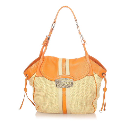 Prada Straw Tote Handbag - Rovelle Bags