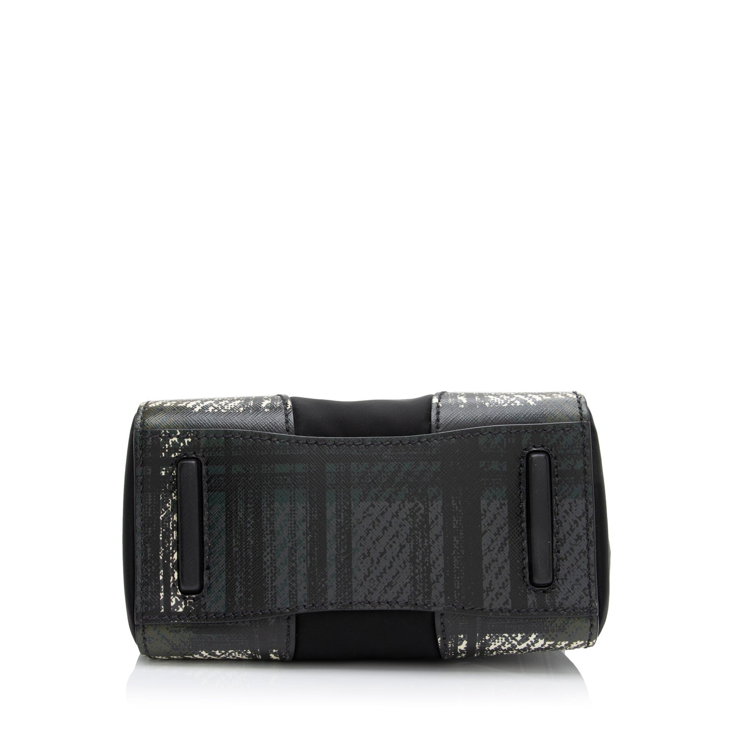 Prada Tartan Saffiano Tessuto Mini Satchel - Rovelle Bags