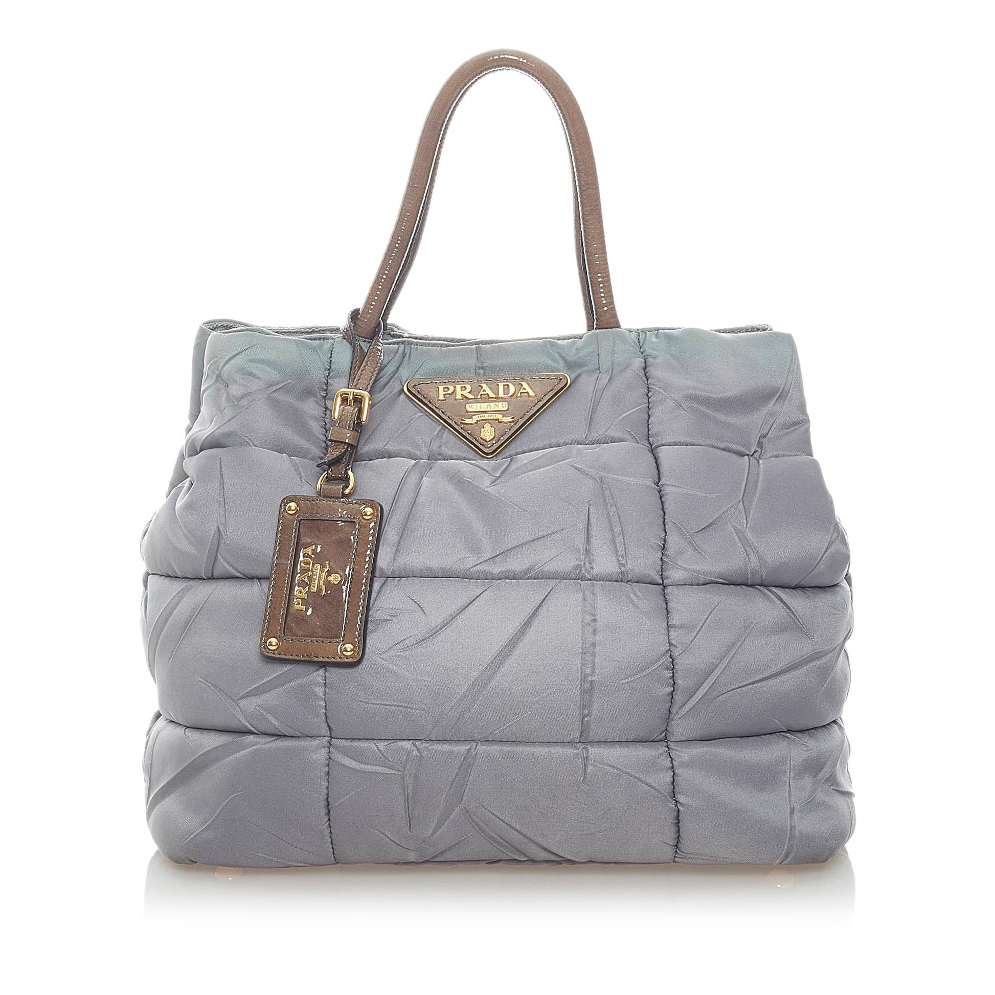 Prada Tessuto Bomber Handbag - Rovelle Bags