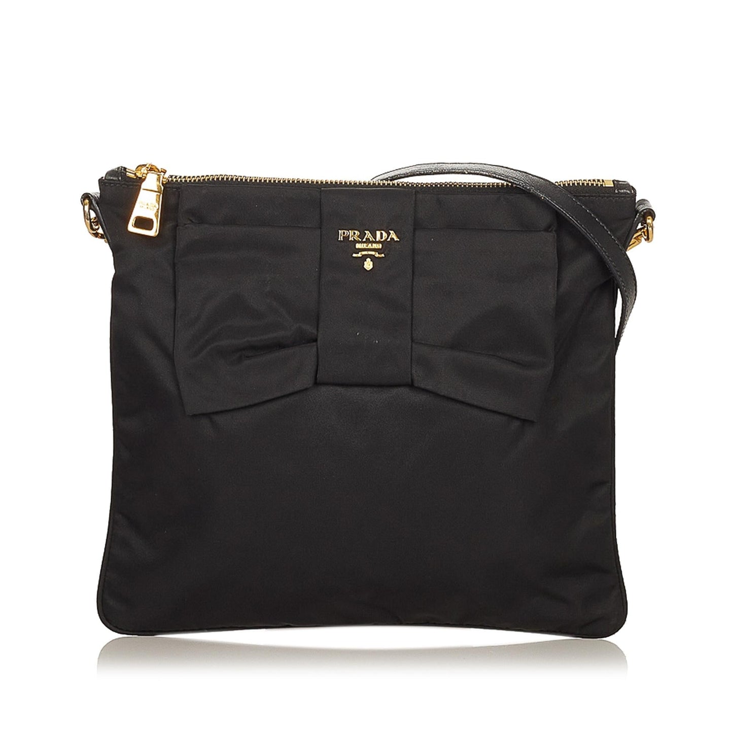 Prada Tessuto Bow Crossbody Bag - Rovelle Bags