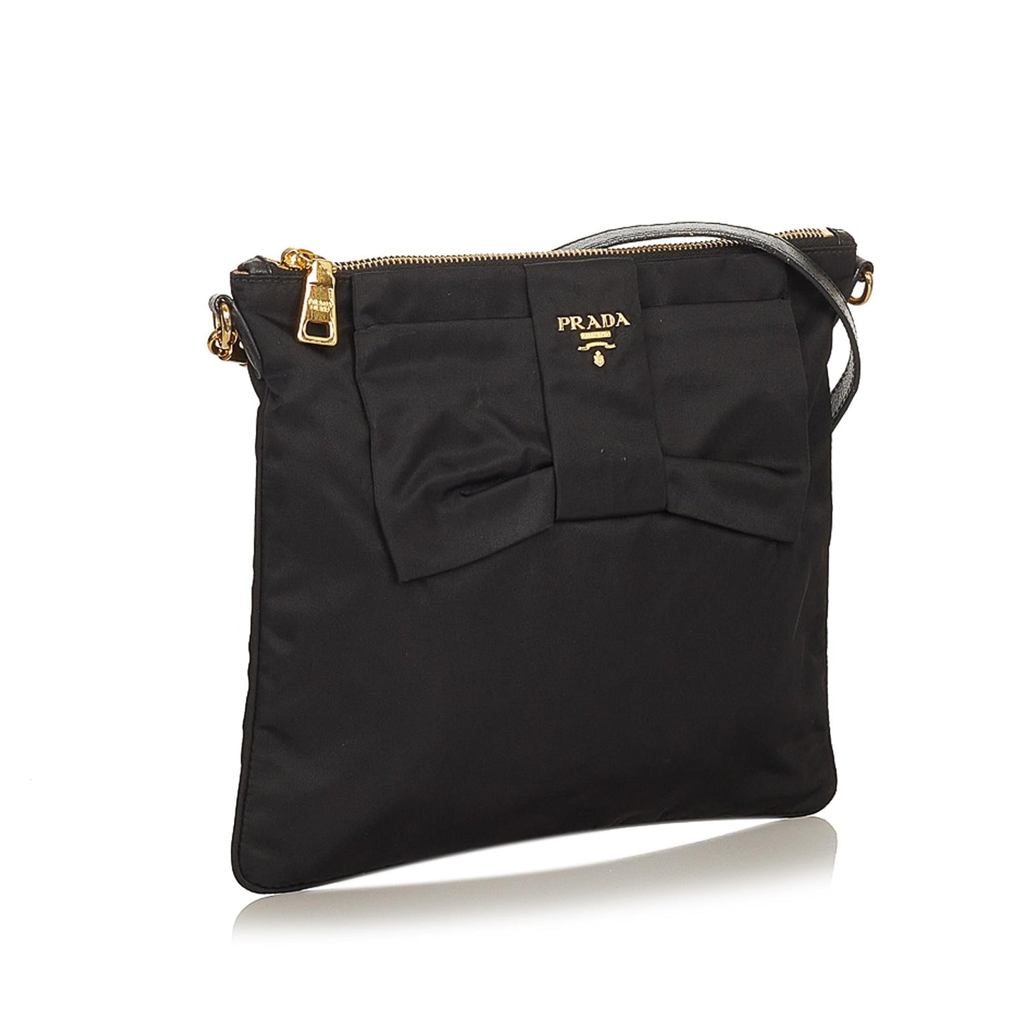 Prada Tessuto Bow Crossbody Bag - Rovelle Bags