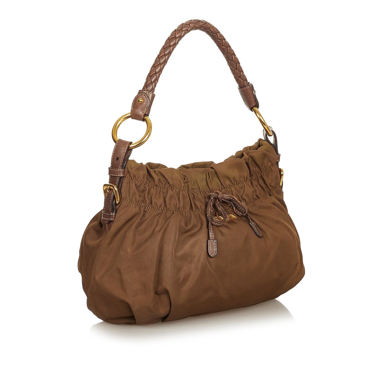 Prada Tessuto Bow Shoulder Bag - Rovelle Bags