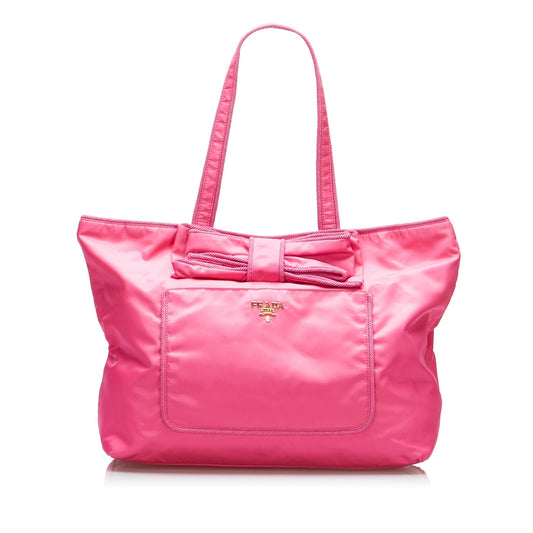 Prada Tessuto Bow Tote - Rovelle Bags
