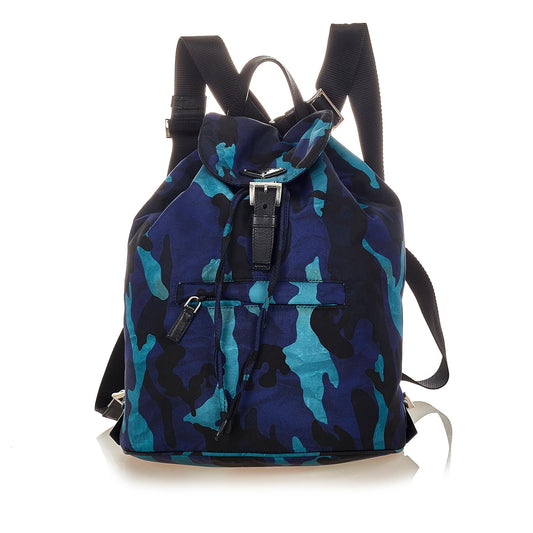 Prada Tessuto Camouflage Backpack Style 5 - Rovelle Bags