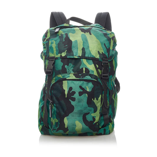 Prada Tessuto Camouflage Backpack Style 3 - Rovelle Bags