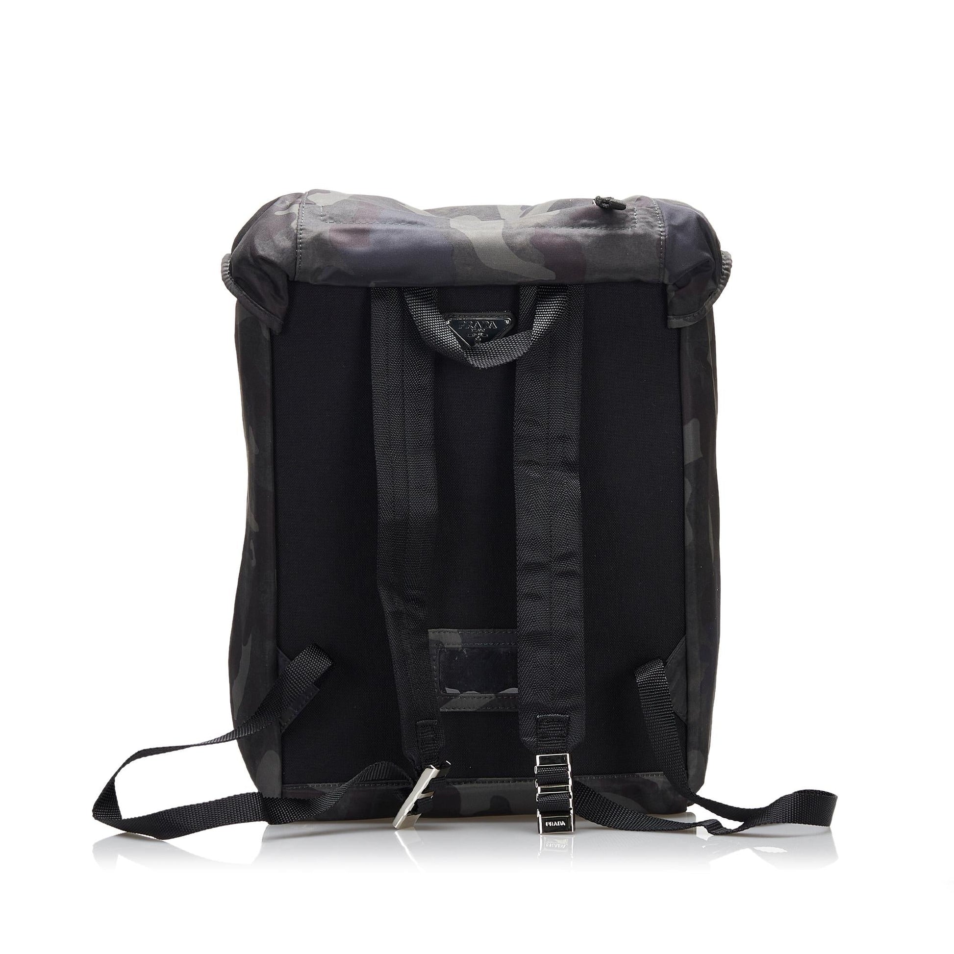 Prada Tessuto Camouflage Backpack - Rovelle Bags