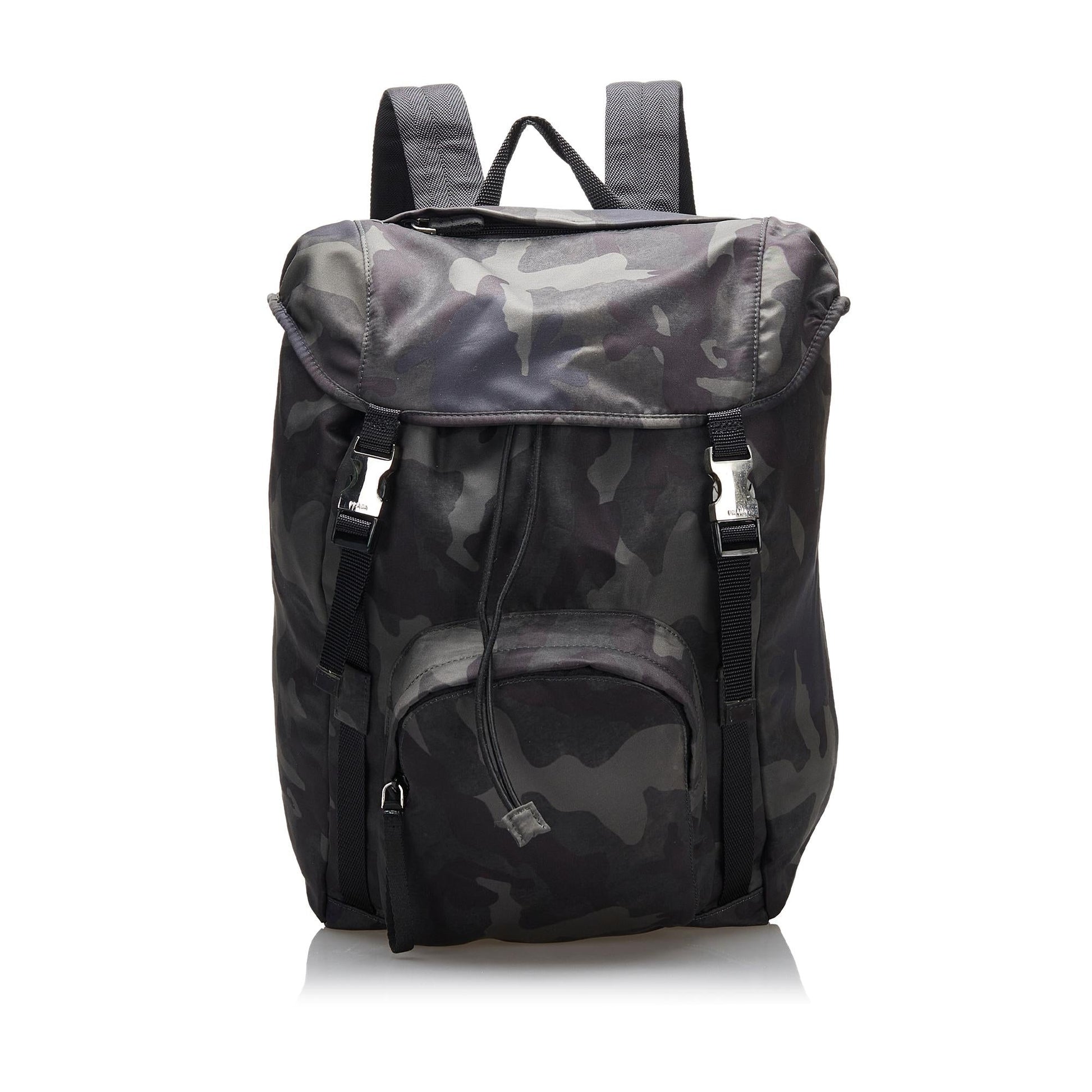 Prada Tessuto Camouflage Backpack - Rovelle Bags
