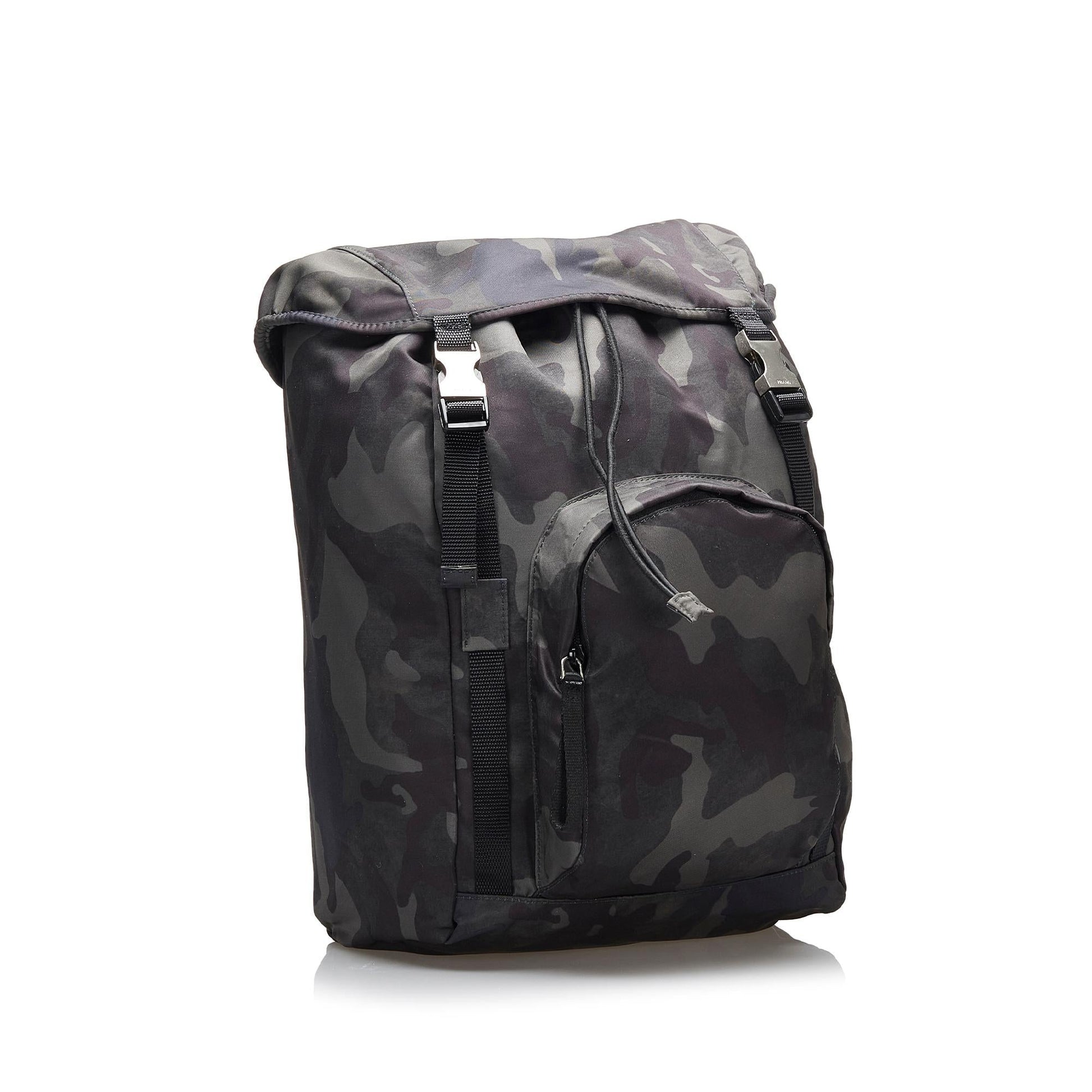 Prada Tessuto Camouflage Backpack - Rovelle Bags